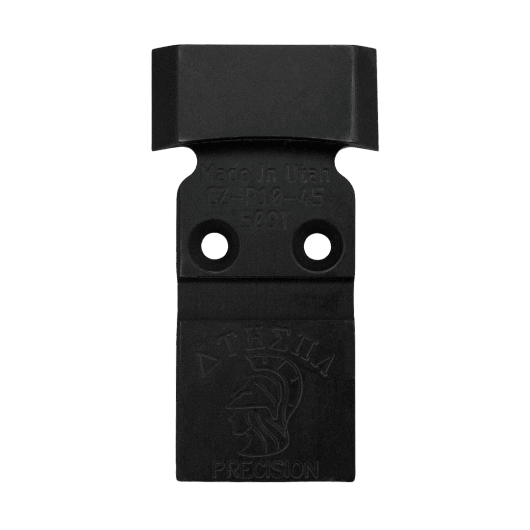 CZ P10 45 to Holosun 509T Steel Red Dot Mounting Plate