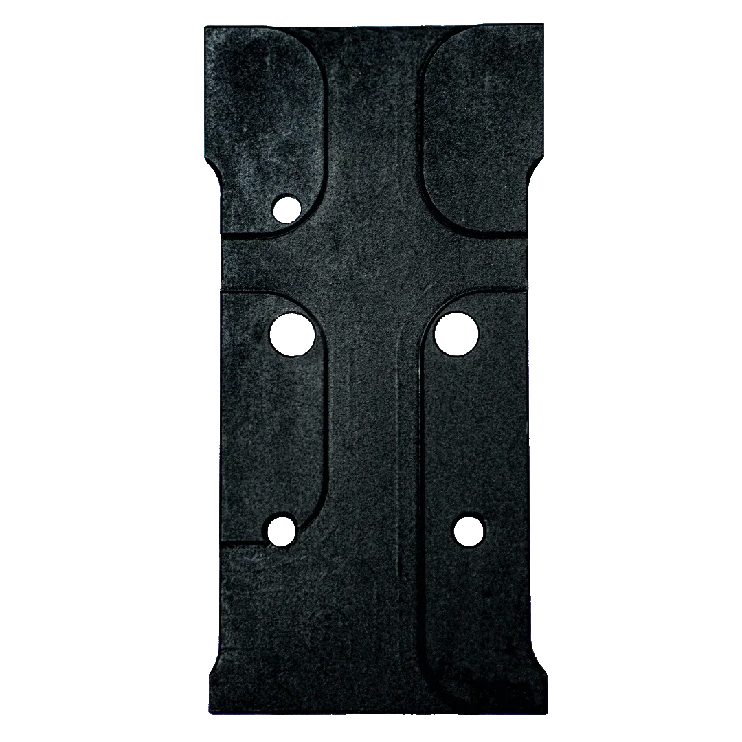 CZ P10 to Holosun EPS/EPS Carry/407K/507K/SCS Carry Steel Red Dot Plate