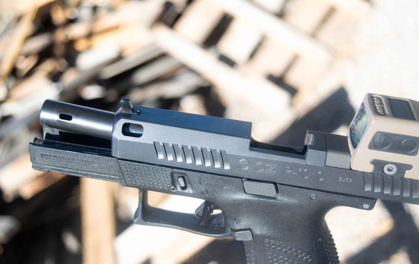 CZ P10 Barrel & Slide Porting