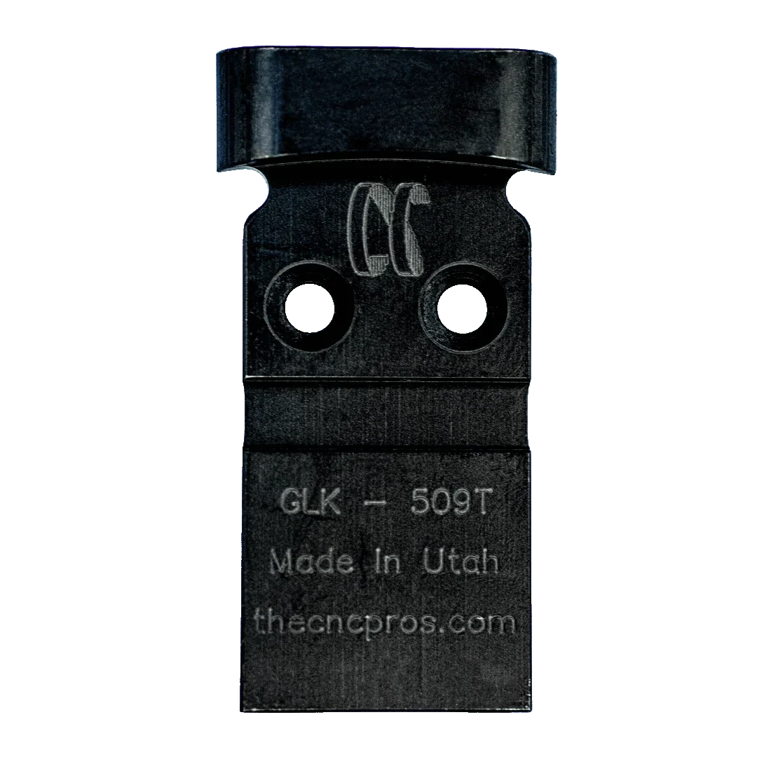 Glock to Holosun 509T Steel Red Dot Plate