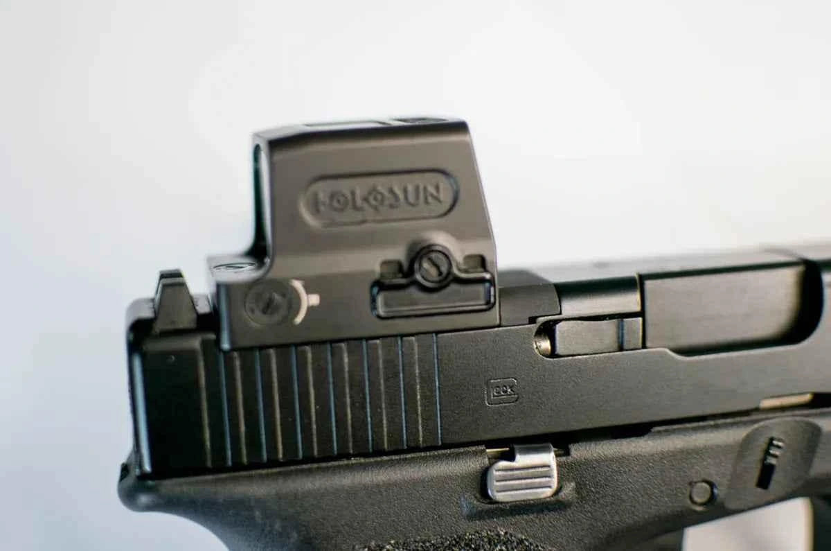 Glock to Holosun 509T Steel Red Dot Plate