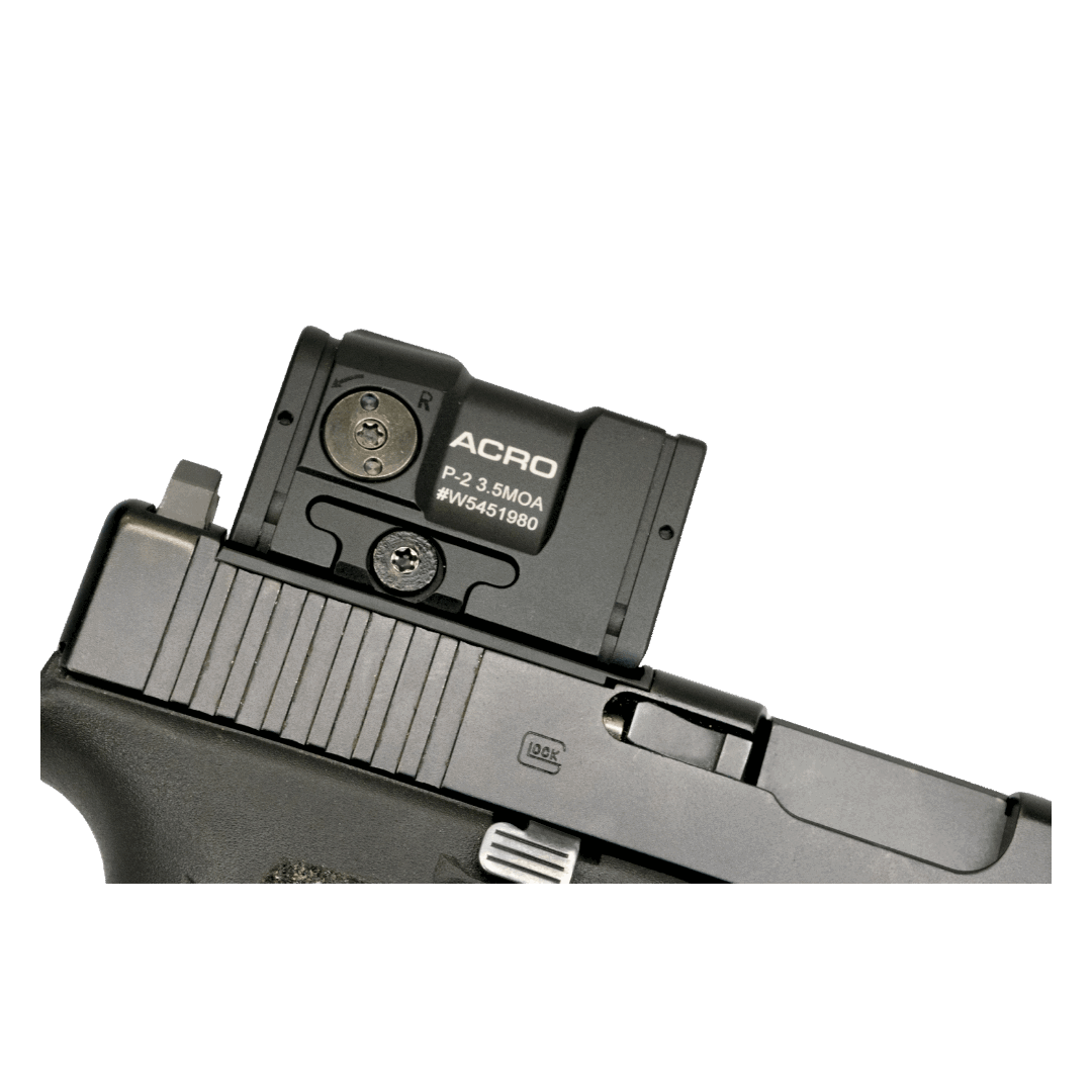 Glock MOS to Aimpoint Acro Steel Red Dot Mounting Plate