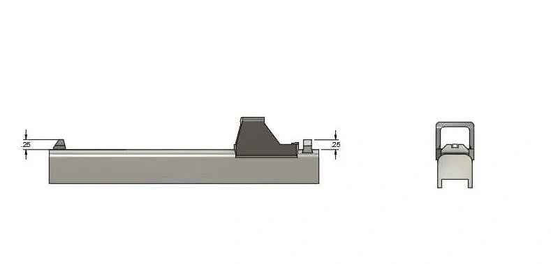Iron Sights For Glock, Walther PDP (0.25")