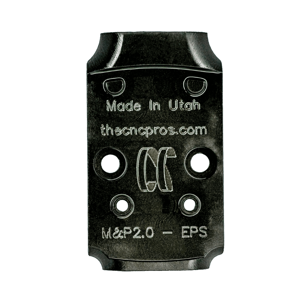 S&W M&P 2.0 to Holosun K/EPS/EPS Carry/407K/507K/SCS Carry Steel Red Dot Plate