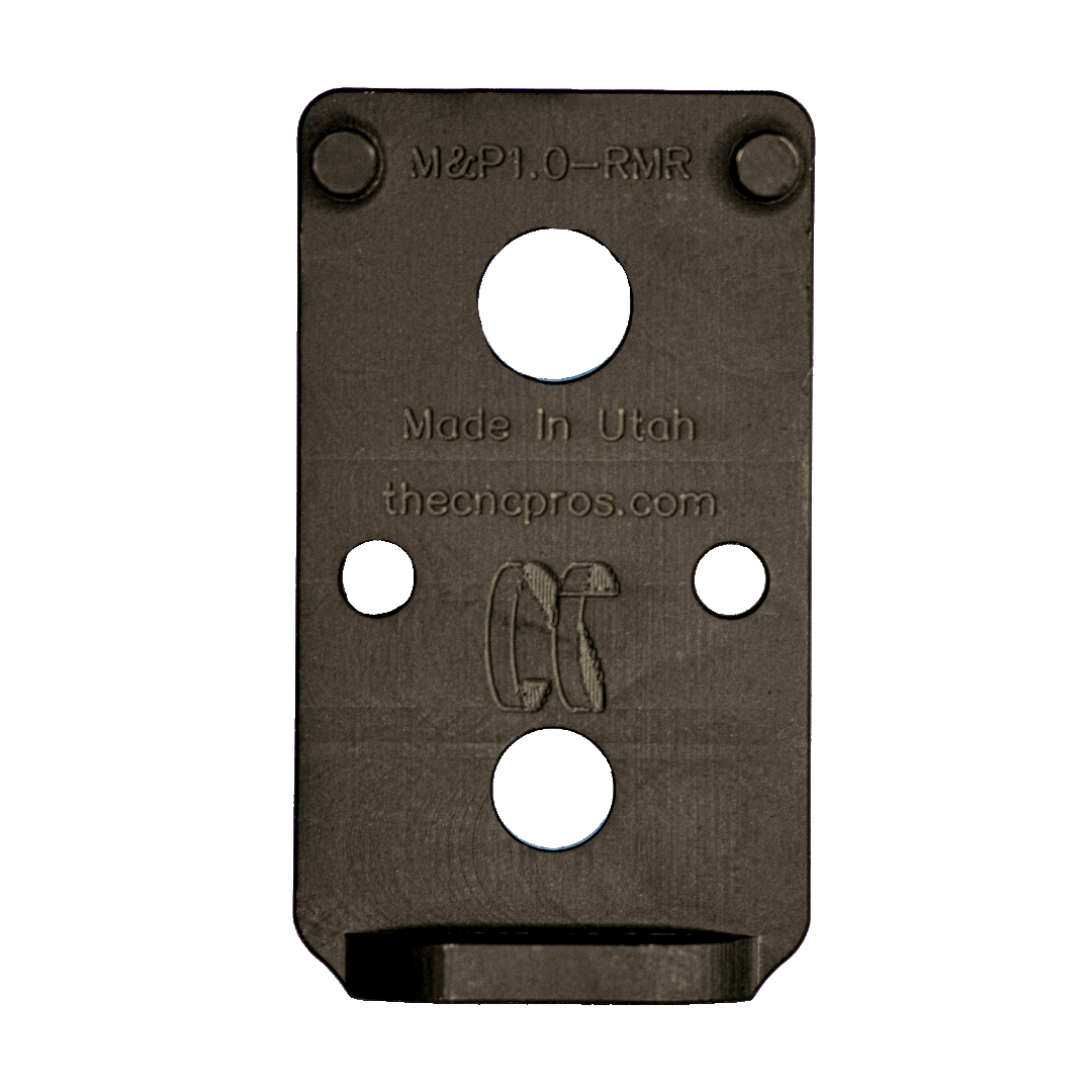 S&W M&P 1.0 to Trijicon RMR/SRO/Holosun 407C/507C/508T/507Comp Steel Red Dot Plate