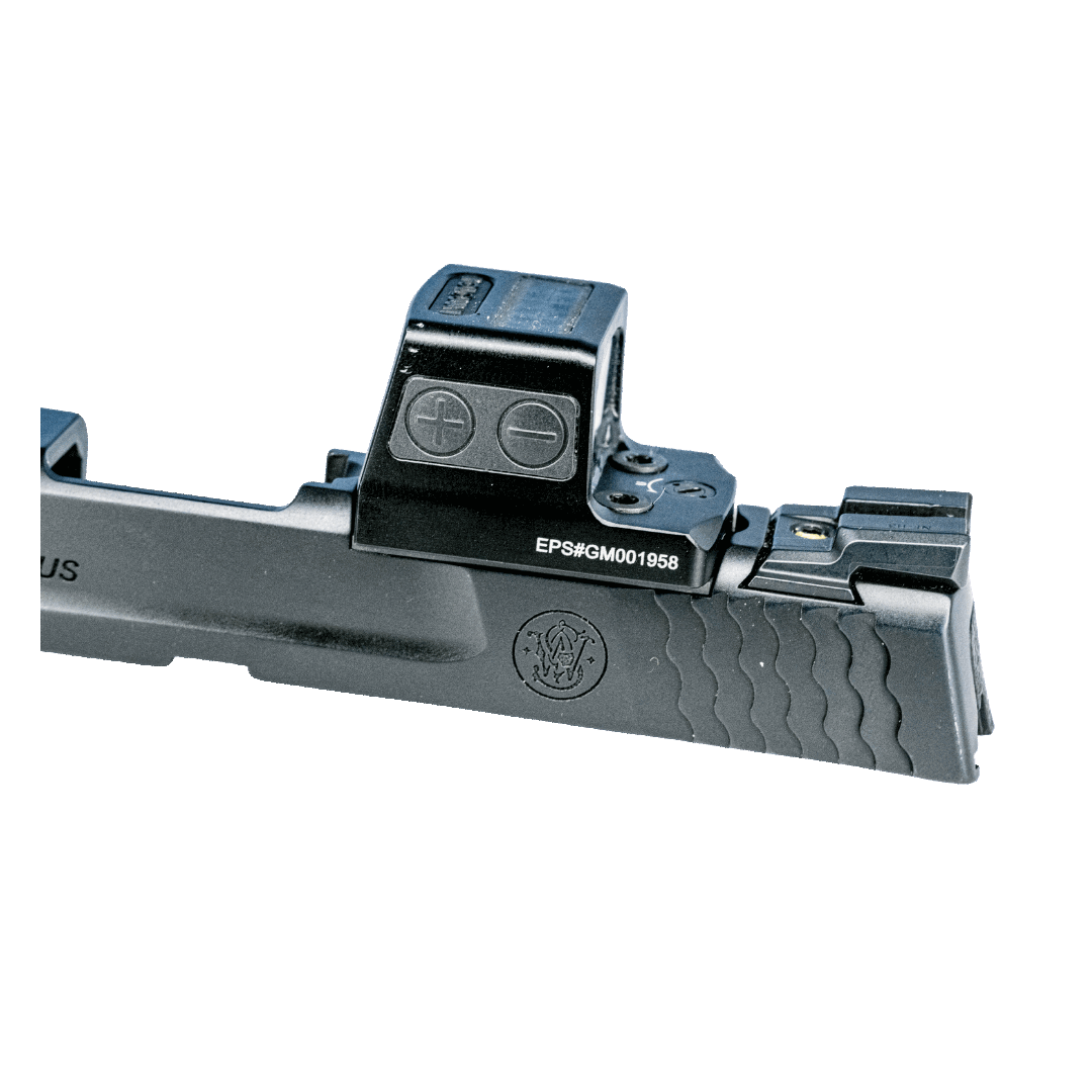 S&W Shield + to Holosun EPS/EPS Carry/407K/507K/SCS Carry Steel Red Dot Adapter Plate