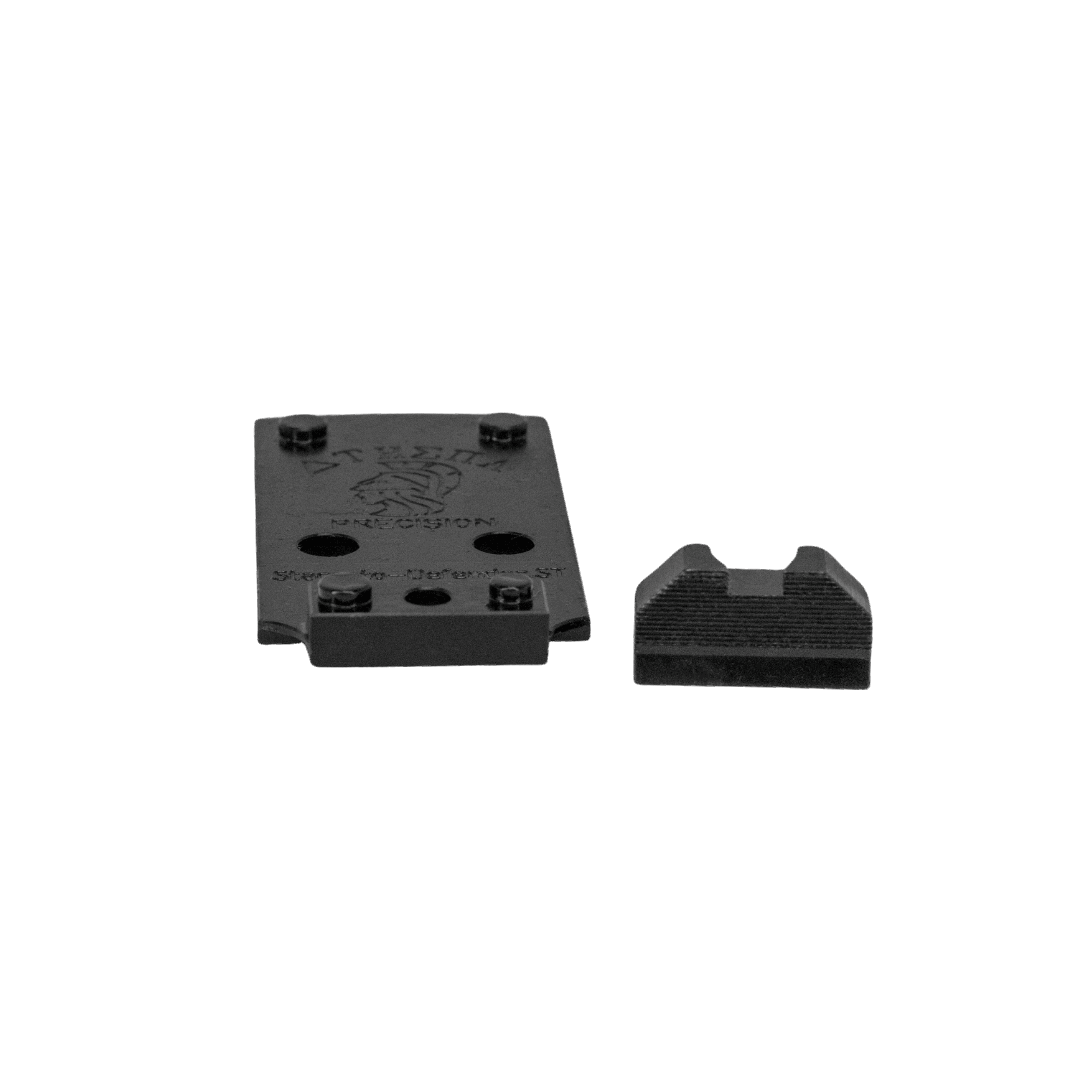 Staccato to Leupold Delta Point Pro/Vortex Defender ST/XL Steel Red Dot Plate