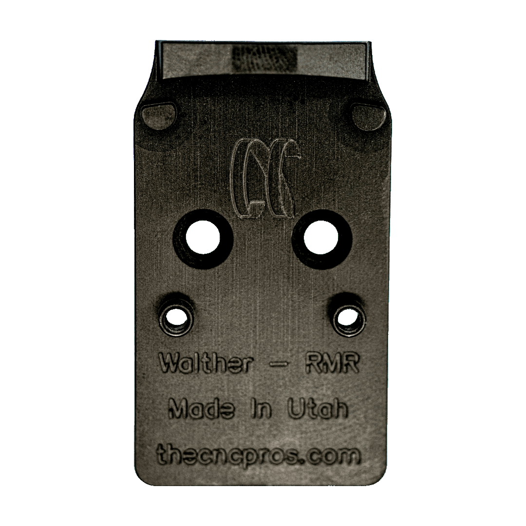 Walther PDP V2 to Trijicon RMR/Holosun 407C/507C/508T/507Comp Steel Red Dot Plate