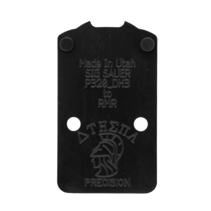 Sig Sauer P320 DH3 to Trijicon RMR/SRO/Holosun 407C/507C/508T/507Comp Steel Red Dot Plate