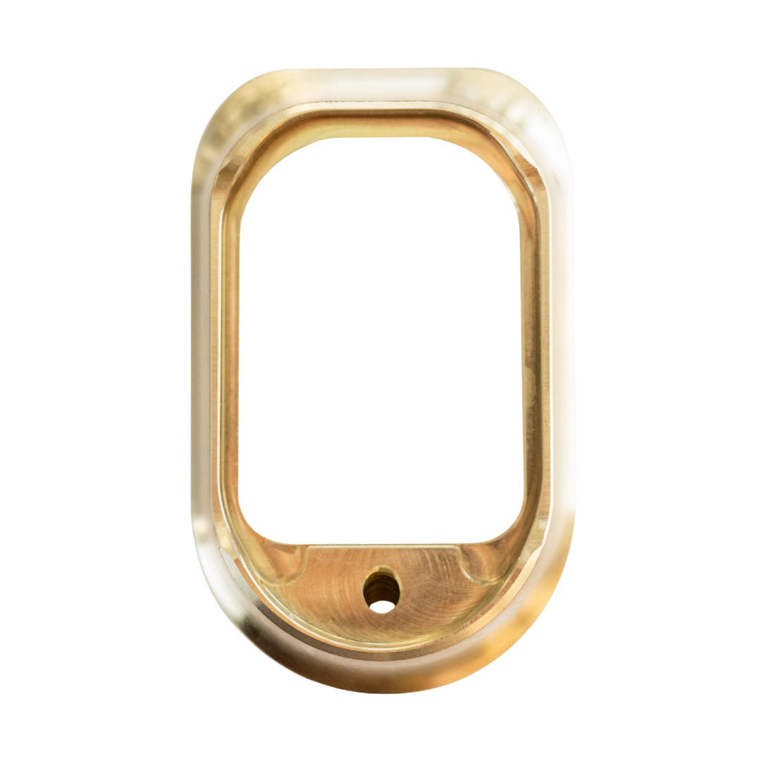 Brass Flared Magwells For Gen 5 Glock 19 **SHIPPING ETA 4-6 WEEKS**