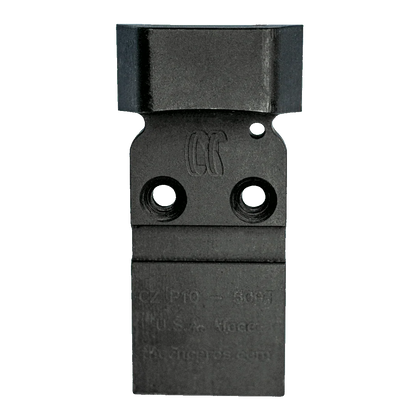 CZ P10 to Holosun 509T Steel Red Dot Mounting Plate