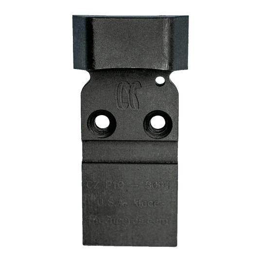 CZ P10 to Holosun 509T Steel Red Dot Mounting Plate
