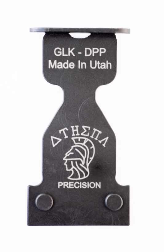 Steel Red Dot Plate for Gen 6 Glock to Leupold Delta Point Pro/Vortex Defender ST/XL/Enclosed/EOTech EFLX