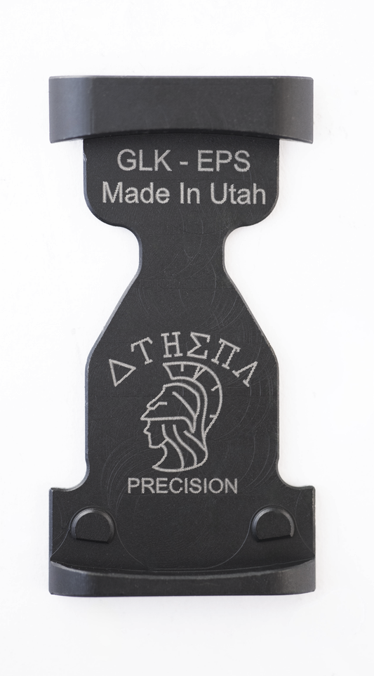 Steel Red Dot Plate for Gen 6 Glock to Holosun K/EPS/EPS Carry/407K/507K/Vortex Defender CCW/Enclosed