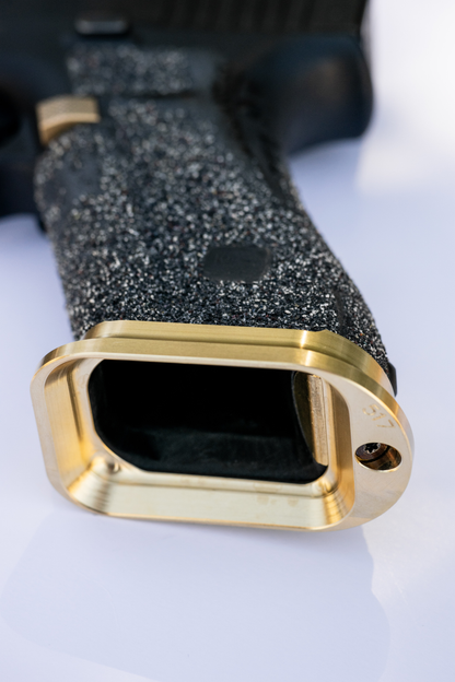Brass Flared Magwells For Gen 6 Glk 19 Standard Cut