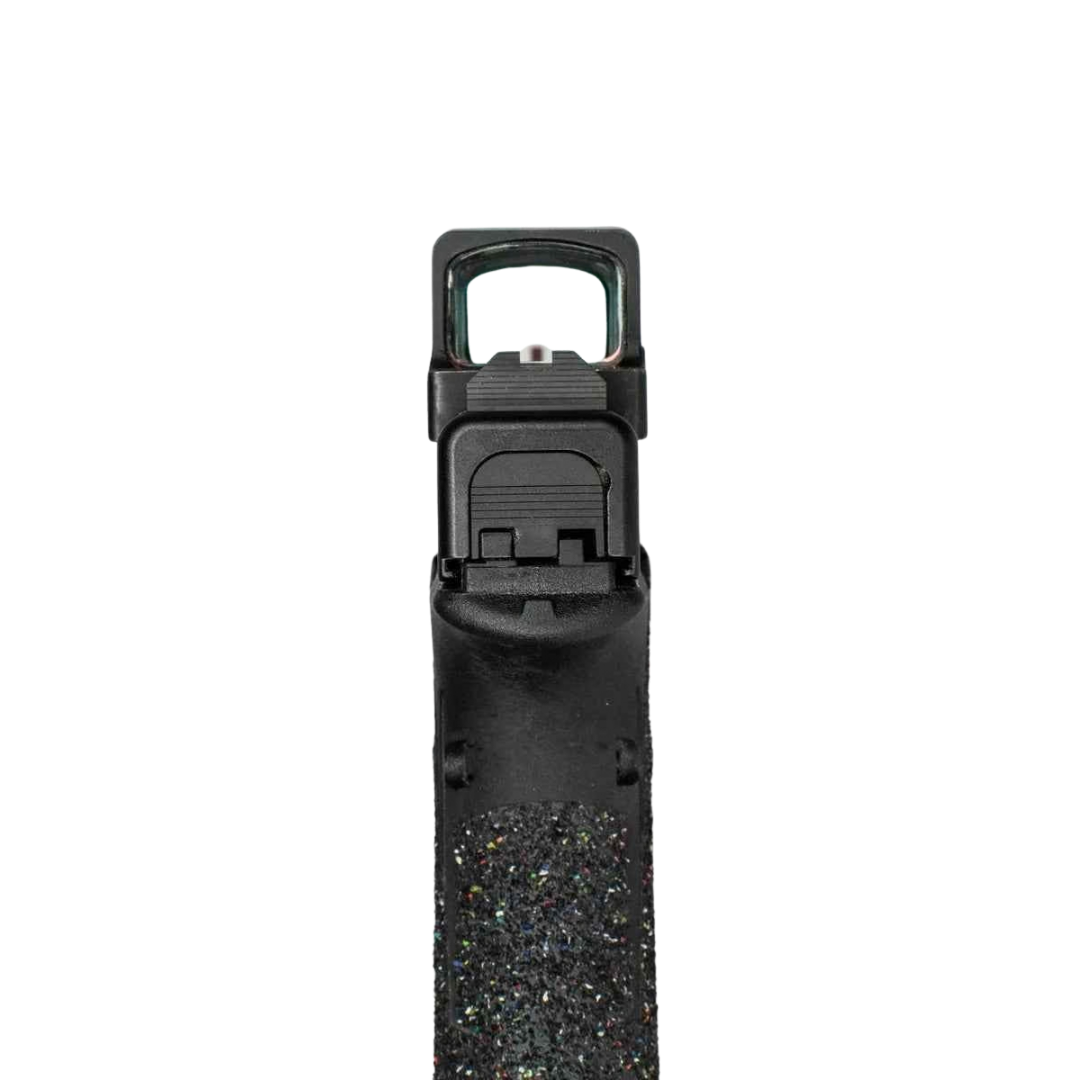 Glock MOS to Holosun EPS Steel Red Dot Adapter Plate with Iron Sights