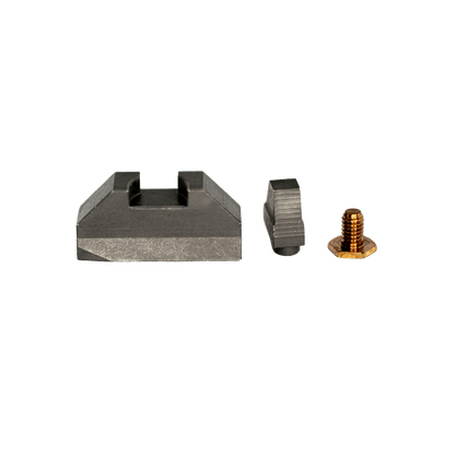 Glock MOS To Holosun 509T Steel Red Dot Plate with Iron Sights - Athena Precision