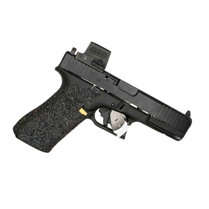 Glock MOS to Holosun EPS Steel Red Dot Adapter Plate with Iron Sights