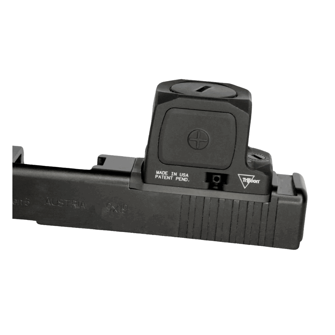 Glock MOS to Trijicon RCR Steel Red Dot Mounting Plate