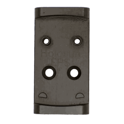 Glock MOS to Holosun EPS Steel Red Dot Adapter Plate with Iron Sights