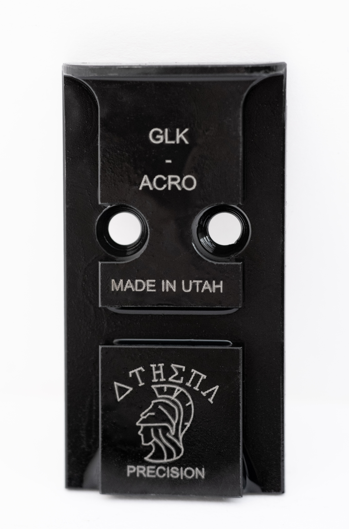 Steel Red Dot Plate for Glock MOS To Aimpoint Acro with Iron Sights