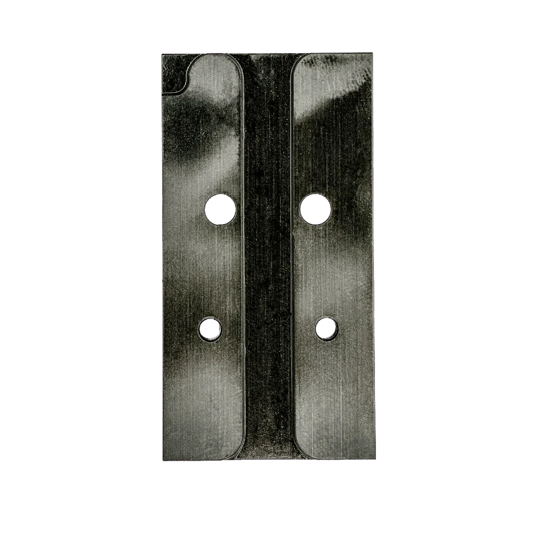 Glock MOS To Vortex Defender CCW/Shield RMSc Steel Red Dot Plate