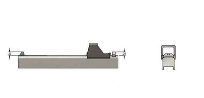 Iron Sights For Glock, Walther PDP (0.25")