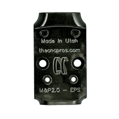 S&W M&P 2.0 to Holosun K/EPS/EPS Carry/407K/507K/SCS Carry Steel Red Dot Plate