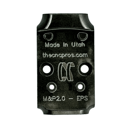 S&W M&P 2.0 to Holosun K/EPS/EPS Carry/407K/507K/SCS Carry Steel Red Dot Plate