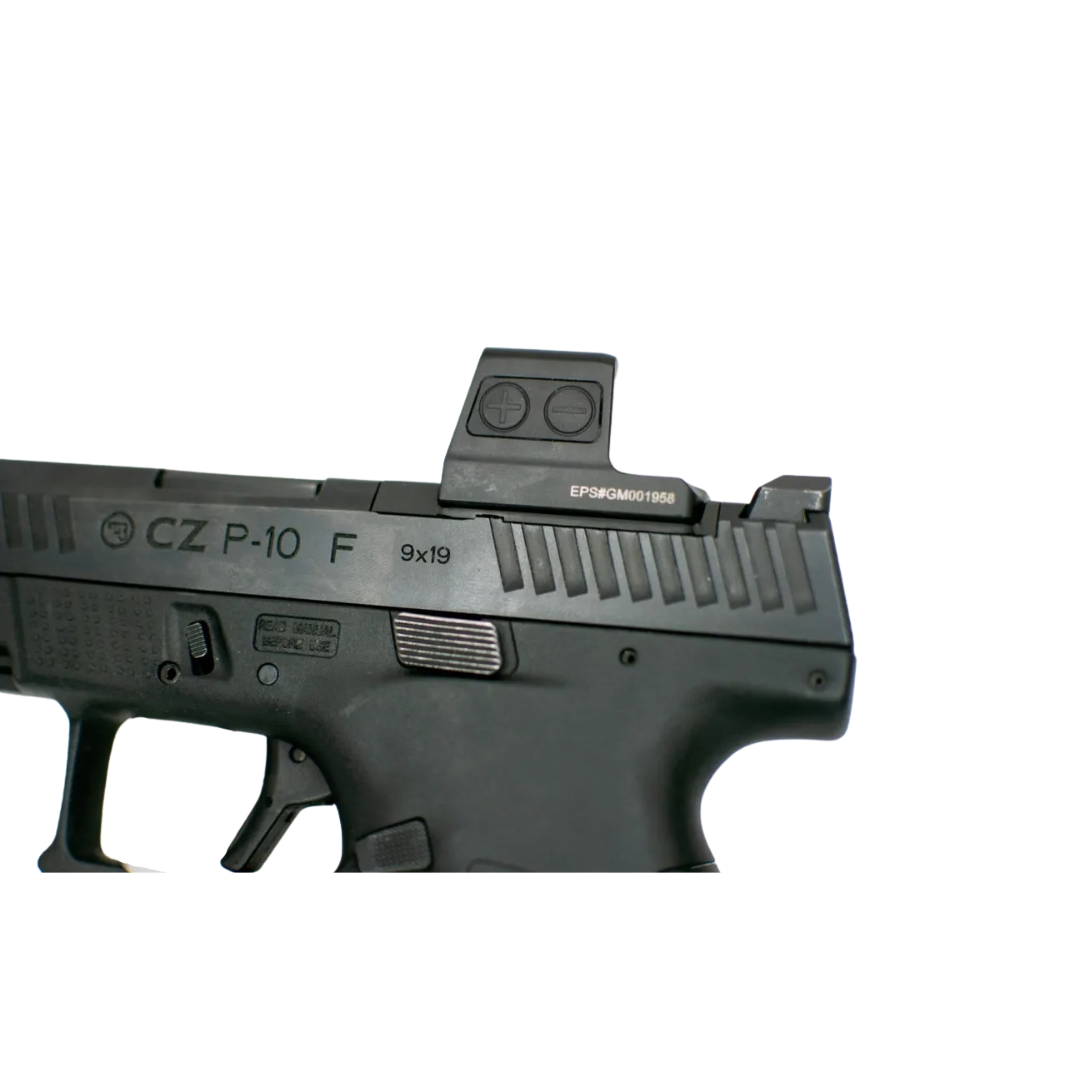 CZ P10 to Holosun EPS/EPS Carry/407K/507K/SCS Carry Steel Red Dot Plate