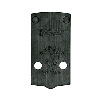 S&W Shield + to Holosun EPS/EPS Carry/407K/507K/SCS Carry Steel Red Dot Adapter Plate - Athena Precision